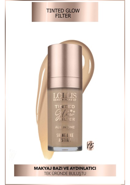 Tinted Glow Filter Highlighter & Primer Base / Tinted Glow Filter Aydınlatıcı & Makyaj Bazı