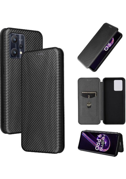 Realme 9 Pro Ince Karbon Fiber Dokulu Pc Hibrit Tam Koruma Darbeye Dayanıklı Kapaklı Telefon Kılıfı (Yurt Dışından) fırsatları