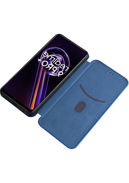Realme 9 Pro Plus Ince Karbon Fiber Dokulu Pc Hibrit Tam Koruma Darbeye Dayanıklı Kapaklı Telefon Kılıfı (Yurt Dışından) modelleri