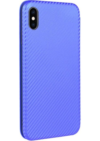 iPhone Xs Max Ince Karbon Fiber Dokulu Pc Hibrit Tam Koruma Darbeye Dayanıklı Kapaklı Telefon Kılıfı (Yurt Dışından) fiyatları