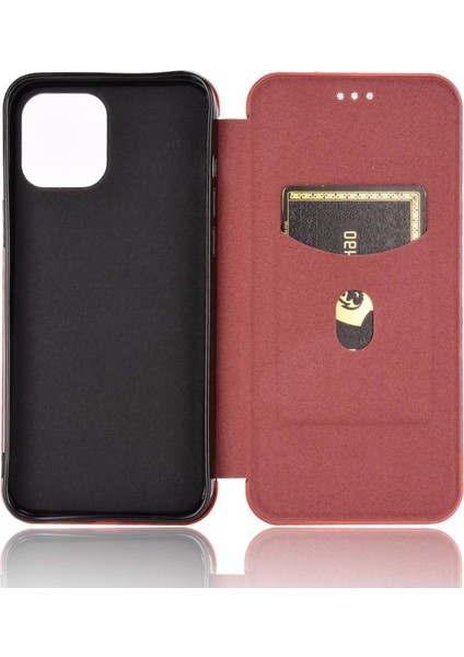 iPhone 12 Pro Max Ince Karbon Fiber Dokulu Pc Hibrit Tam Koruma Darbeye Dayanıklı Kapaklı Telefon Kılıfı (Yurt Dışından) fırsatları