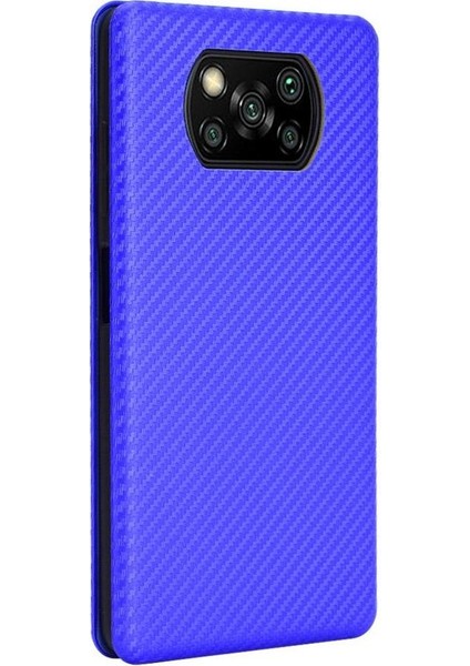 Xiaomi Poco X3 Nfc Ince Karbon Fiber Dokulu Pc Hibrit Tam Koruma Darbeye Dayanıklı Kapaklı Telefon Kılıfı (Yurt Dışından) fırsatları