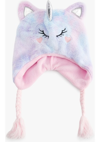 Unicorn Detaylı Kulaklı Bere