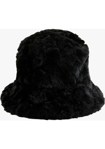 Peluş Bucket Şapka