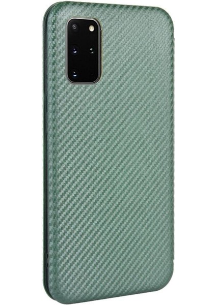Samsung Galaxy S20 Plus Ince Karbon Fiber Dokulu Pc Hibrit Tam Koruma Darbeye Dayanıklı Kapaklı Telefon Kılıfı (Yurt Dışından) indirimleri