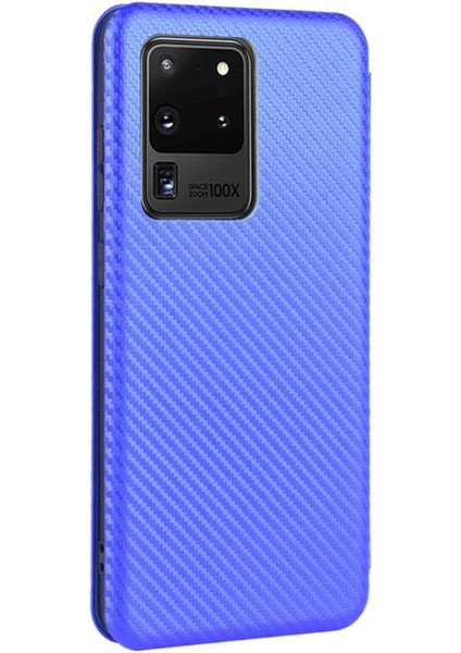 Samsung Galaxy S20 Ultra Ince Karbon Fiber Dokulu Pc Hibrit Tam Koruma Darbeye Dayanıklı Kapaklı Telefon Kılıfı (Yurt Dışından) indirimleri