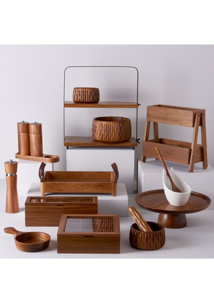 Accacia Akasya 42,5 X 27,5 X 5 cm Tepsi modelleri