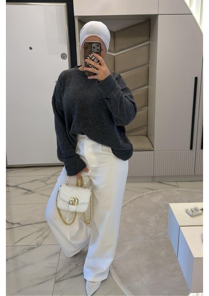 Kadın Beyaz Palazzo Pantolon fırsatları