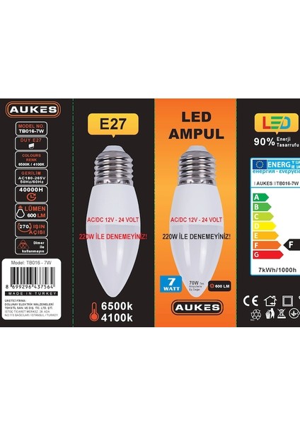 12-24 Solar Mum LED Ampul