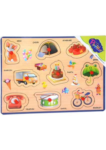 Ahşap Tutmalı Puzzle Bebekler Için fiyatları