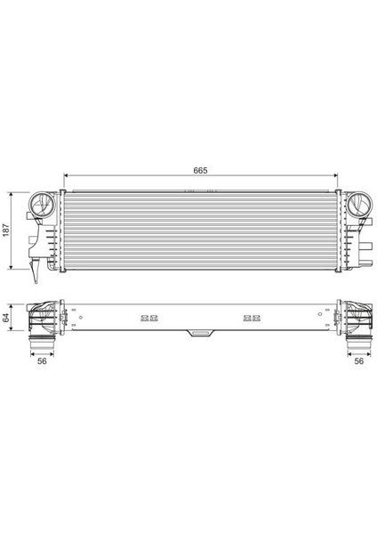 818311 - Turbosarj Radyatoru Mercedes Vıto W447 14