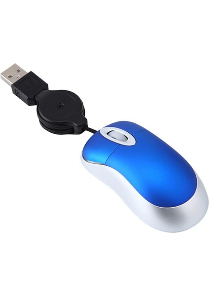 Adet Kablolu Fare Geri Çekilebilir Fare Kablolu Fare Mini Fare USB Optik Fare Bilgisayar Dizüstü Bilgisayar Için Kablolu Fare (Yurt Dışından) modelleri