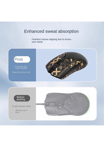 Razer Için Fare Tutacağı Fare Çıkartması Kaymaz Emici Ter Önleyici Çıkartmalar Poison Viper Ultimate Edition Yarım Paket (Yurt Dışından) indirimleri