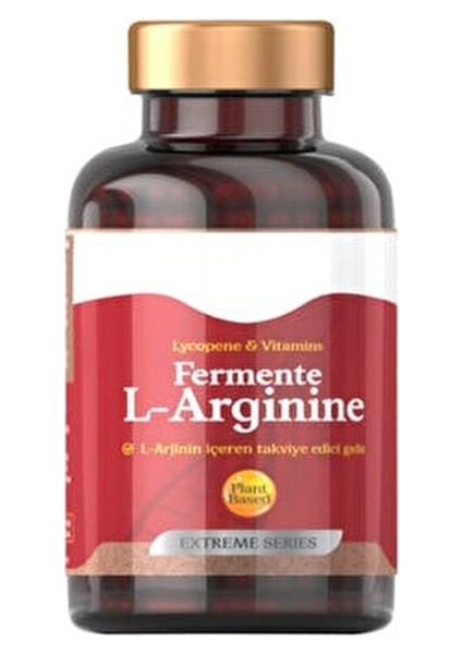 Fermente L Arginine 90 Kapsül Vegan Takviye Edici Gıda Vitamin ve Minerallerle Zengin modelleri