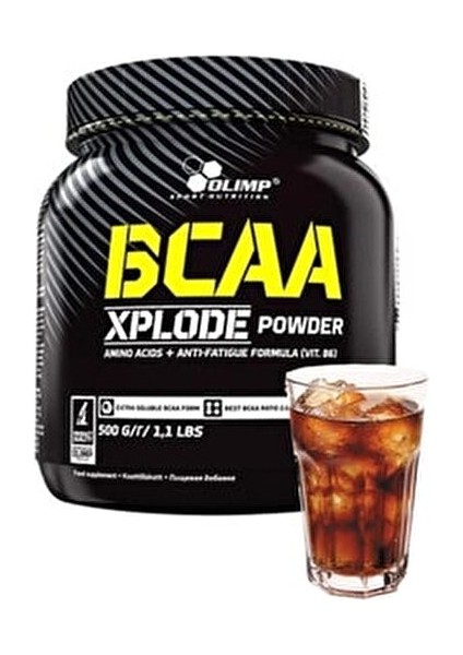 BCAA Xplode Toz Formda 500 gr Kola Aromalı 50 Servis Yetişkinler İçin fiyatları