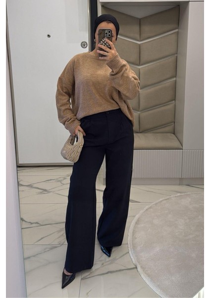 Kadın Siyah Palazzo Pantolon fiyatları