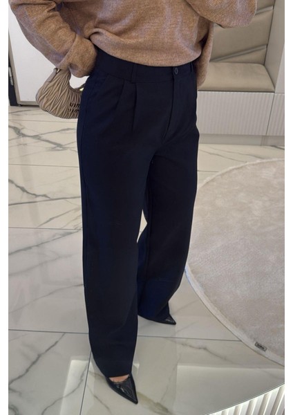 Kadın Siyah Palazzo Pantolon fırsatları