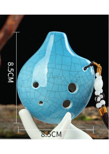 Harmony 6 Delikler Soprano C Seramik Ocarina Dexterous, Öğrenmesi Kolay, Başlangıç ve Amp Için Iyi;harika Hediye Crack | Ocarina (Yurt Dışından) fırsatları