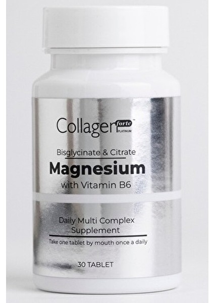 Magnezyum With Vitamin B6 & Vitamin C