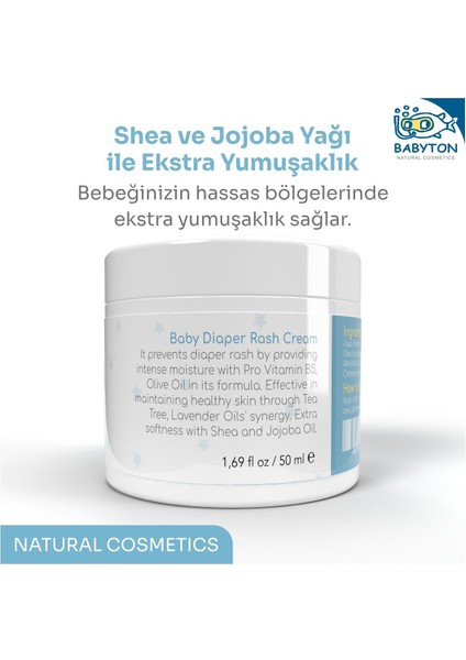 Babyton Diaper Rash Cream 50ML fiyatları