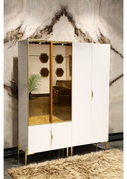 Momento 6 Kapaklı Portmanto