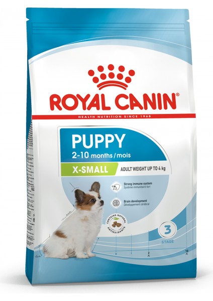 Xsmall Puppy Çok Küçük Irklar Için Yavru Kuru Köpek Maması 1.5kg