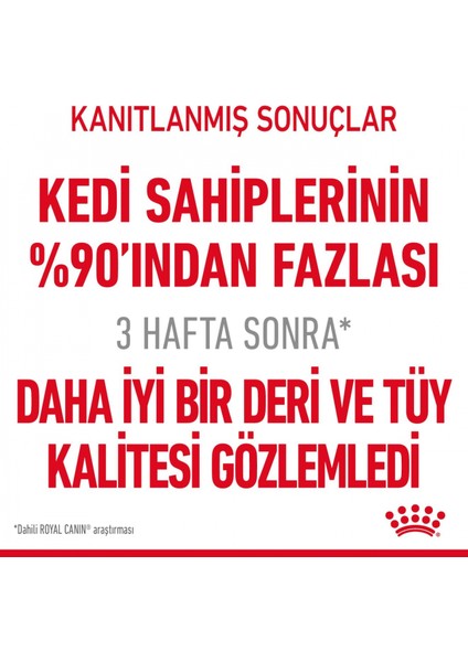 Hair Skin Hassas Tüylü Kediler İçin Mama 4 Kg