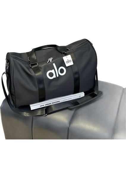 Alo Yoga Fitness Eğitim Spor Çantası Büyük Kapasiteli Seyahat Omuz Çantası (Yurt Dışından)