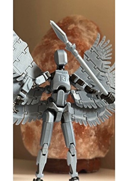 Lucky 13 Eklemli Robot Oyuncak Seti Erkek Çocuklar İçin Hediye ve Aksesuarlar