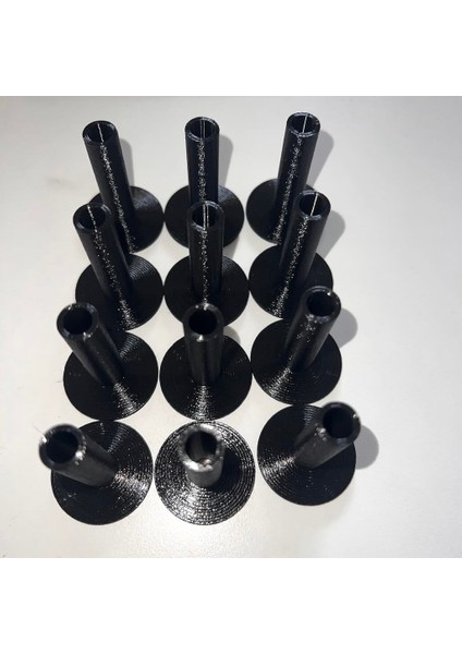 Avantaj Paket 12’li Uzun Zil Yatağı, Long Cymbal Sleeves (2”-50.8mm) Iç Çap 8mm Bateri Plastik Kılıf, Zil Yatak Zil Yatagi