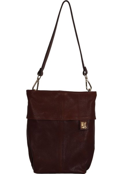 Kahverengi Açık Npl Deri Kadın Çapraz Çanta 01WBE2604 01WBE2604