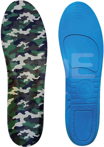 BG184.ML | Yumuşak Memory Foam, Darbe Emici, Ortopedik, Yorgunluk Alan, Asker Botları İç Tabanlık fiyatları