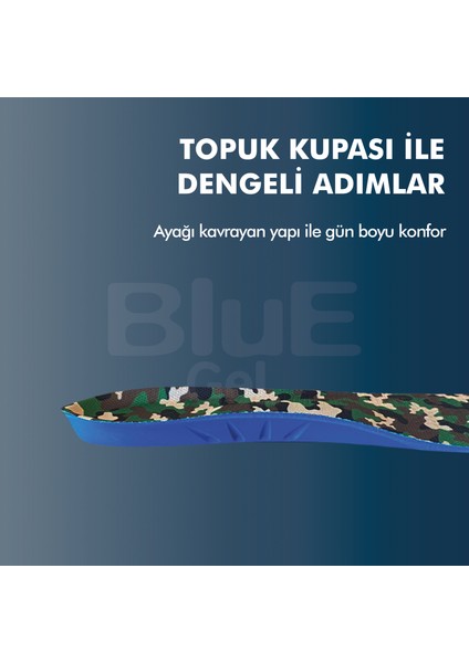 BG184.ML | Yumuşak Memory Foam, Darbe Emici, Ortopedik, Yorgunluk Alan, Asker Botları İç Tabanlık indirimleri