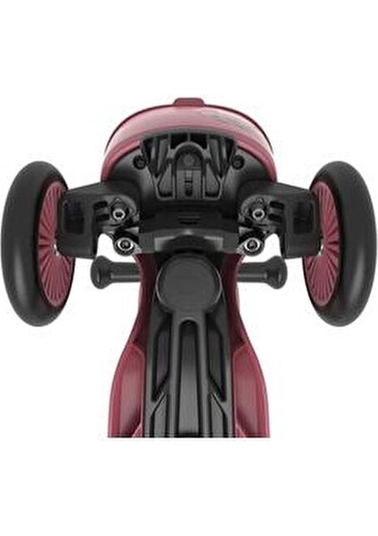 Highwaykick 1 Çocuk Scooter 1-5 Yaş Pembe Leopar Desenli 3 Tekerlekli Güvenli Tasarım