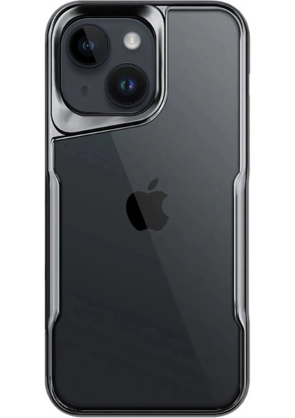 iPhone 15 Kılıf Boyi Silikon Kapak - Titan Gri - A7356-5694