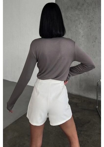 Rahat ve Şık Uzun Kollu Bisiklet Yaka Likralı Viskon Penye Body Füme ( Lisinya ) indirimleri