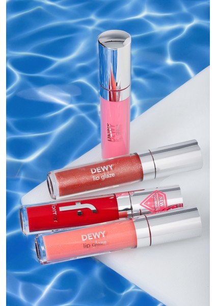 Dewy Lip Glaze Nemlendirici Etkili Yarı Transparan Dudak Parlatıcısı (023 Vacation Time) 8682536069427