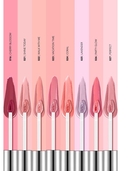 Dewy Lip Glaze Nemlendirici Etkili Yarı Transparan Dudak Parlatıcısı (023 Vacation Time) 8682536069427