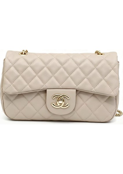 Basit ve Şık Chanel Tarzı Omuz Çantası (Yurt Dışından)