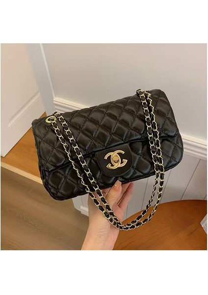 Basit ve Şık Chanel Tarzı Omuz Çantası (Yurt Dışından) fiyatları