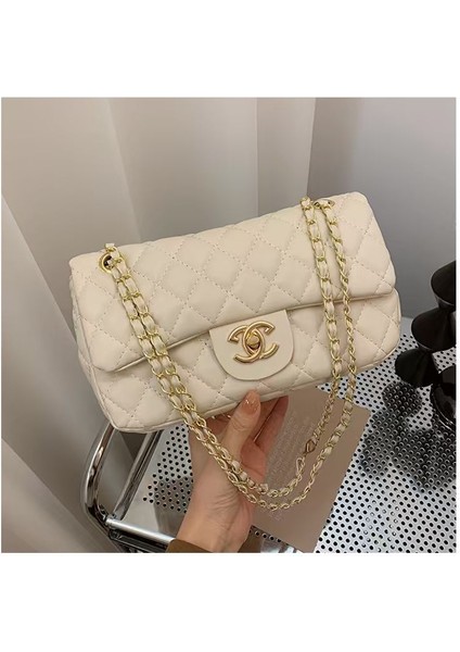 Basit ve Şık Chanel Tarzı Omuz Çantası (Yurt Dışından) modelleri
