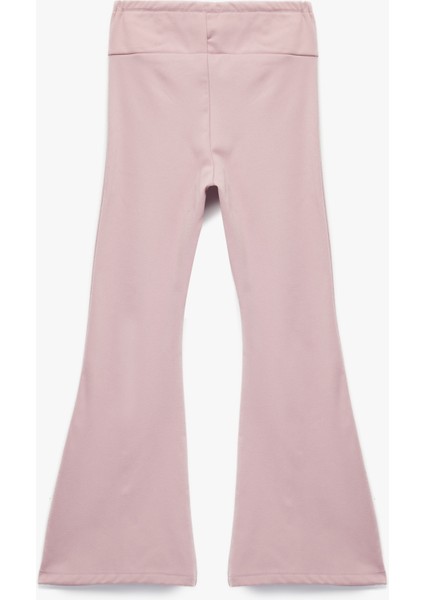 Beli Lastikli Basic Ispanyol Paça Pantolon fiyatları