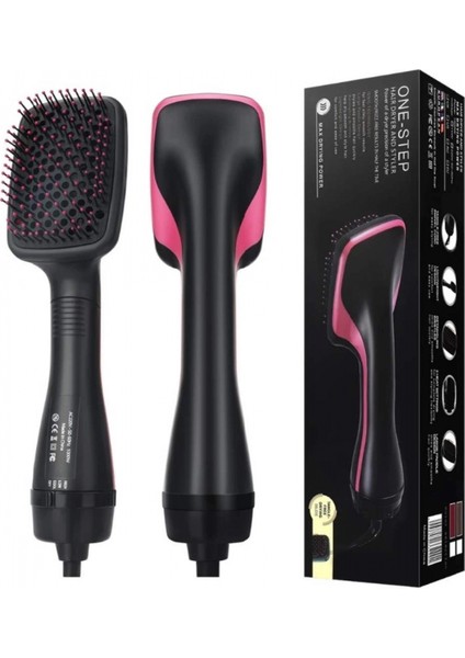Elektrikli Hava Üflemeli 2 In 1 Saç Düzleştirici Fön Tarağı fırsatları