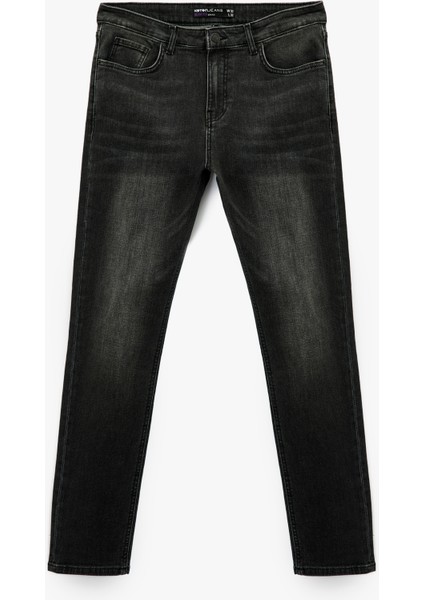 Slim Fit Cepli Jean Pantolon - Slim Fit Brad Jeans fırsatları