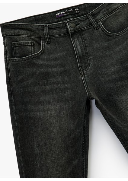 Slim Fit Cepli Jean Pantolon - Slim Fit Brad Jeans