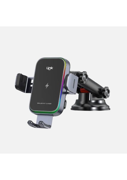 Premium W751 Premium Kablosuz 15W Hızlı Araç Şarjlı Telefon Tutacağı indirimleri