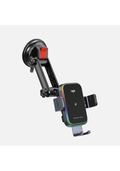 Premium W751 Premium Kablosuz 15W Hızlı Araç Şarjlı Telefon Tutacağı