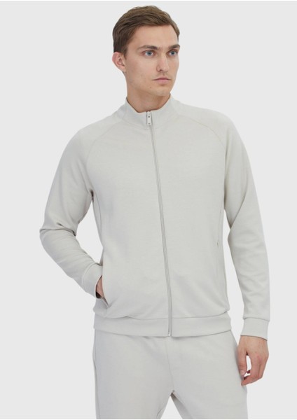 Taş Dik Yaka Düz Sweatshırt modelleri