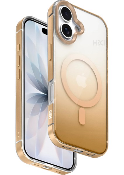 Apple iPhone 17 HBC-395 Altai Magsafe Kapak - Çöl Titanyum