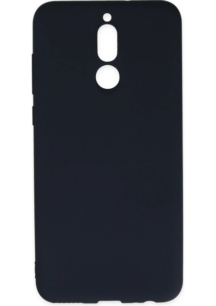 Huawei Mate 10 Lite Kılıf Nano Içi Kadife Silikon - Lacivert - A8521-7621